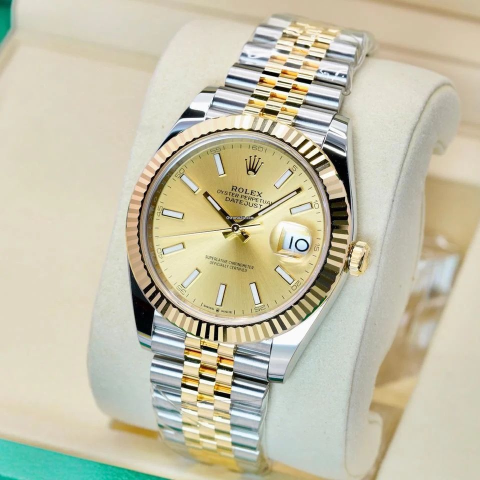 Rolex_date two tone edition