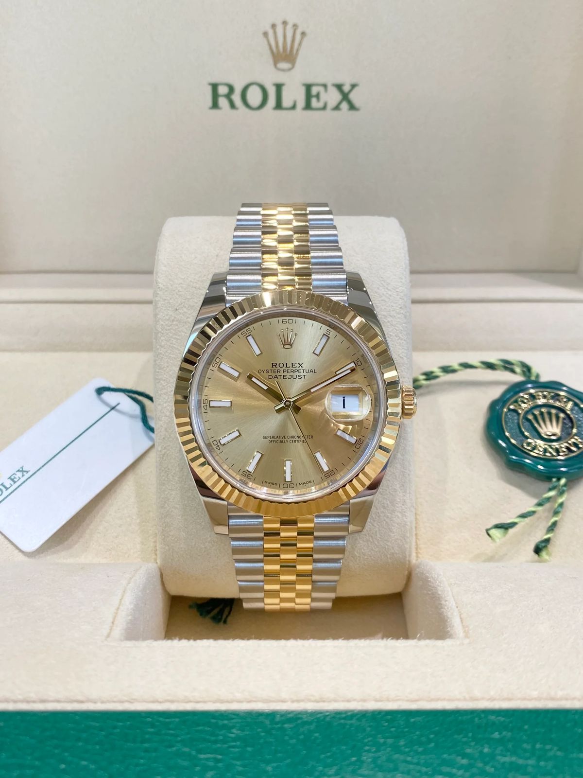 Rolex_date two tone edition